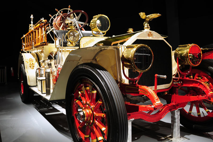 Antique Fire Truck Photograph by Lisa Moatts | Fine Art America