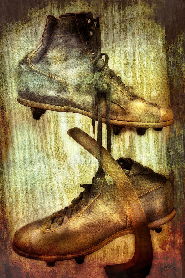 Antique Ice Skates photography Photograph by Ann Powell