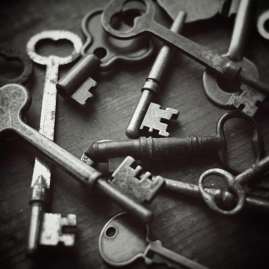 Antique Keys by Nathan Blaney