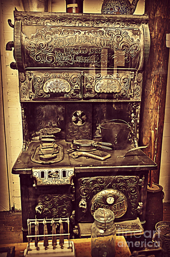 Antique Kitchen Photograph by Mindy Bench