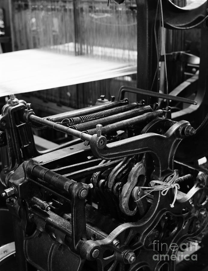 Antique loom Photograph by Riccardo Mottola