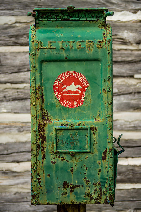 Mail Box Photograph - Antique Mailbox by Paul Freidlund