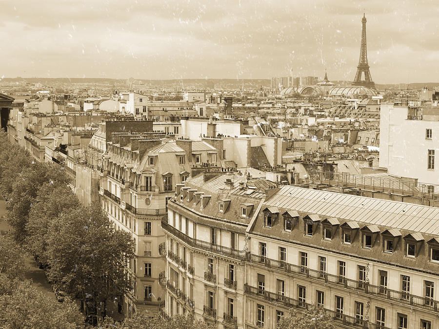 Antique Paris Photograph