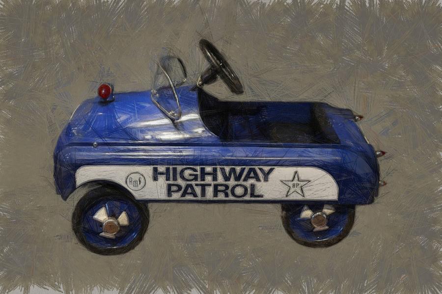 Antique Pedal Car V Photograph by Michelle Calkins