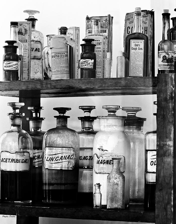 Antique Pharmacy Photograph by Phyllis Denton