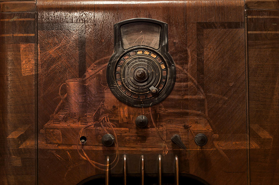 Antique Philco Radio Model 37 116 Merge Photograph by Thomas Woolworth