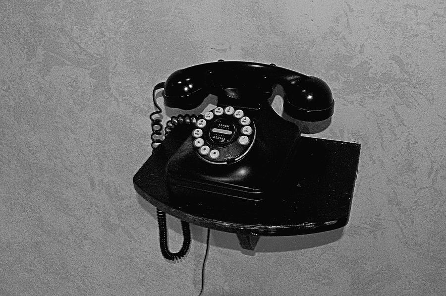Antique Phone Photograph by Andres LaBrada