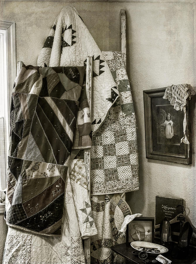 Antique Quilts Photograph by Wayne Meyer