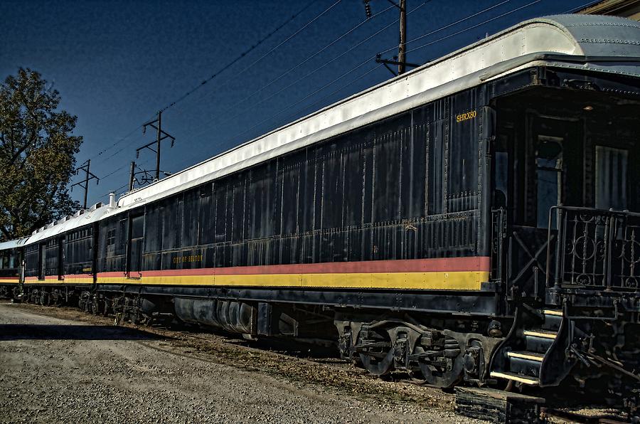 Antique Railroad Pullman Freight Cars Photograph by Tim McCullough