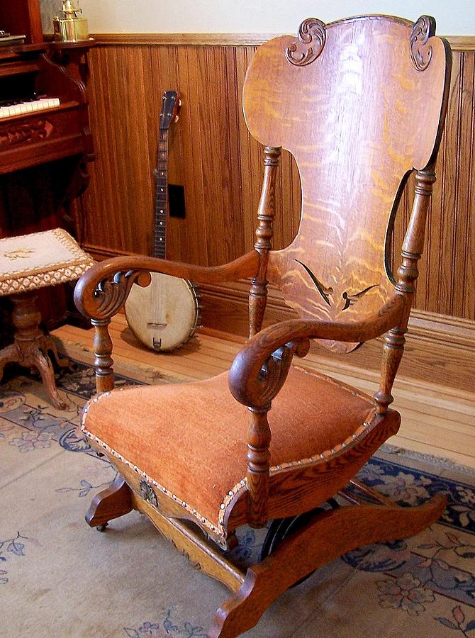 Antique Rocking Chair Photograph by Kathleen Luther