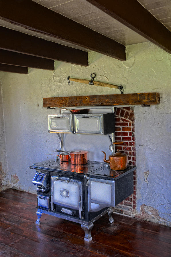 Antique Stove Photograph by Dave Mills