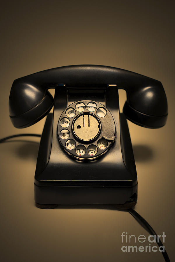 Antique Telephone Photograph by Diane Diederich
