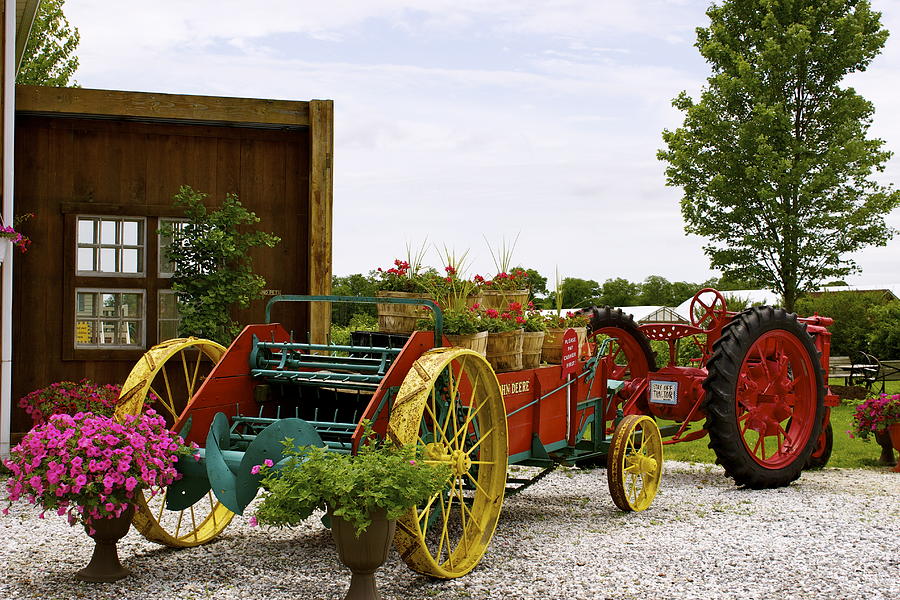 Antique Tractor Photograph