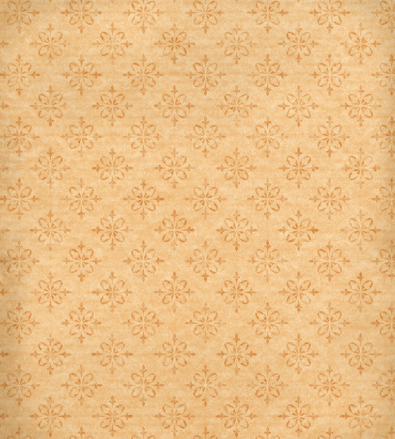 Antique Wallpaper With Pattern Background Texture Photograph by Billnoll