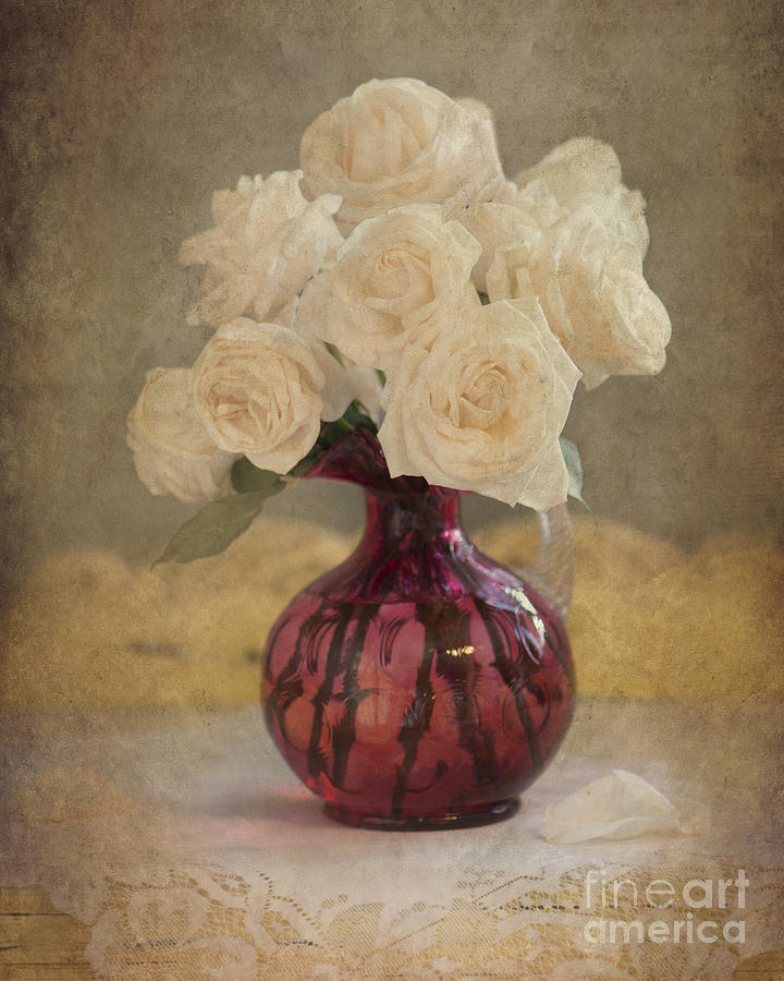 Antiqued Roses Photograph by Betty LaRue