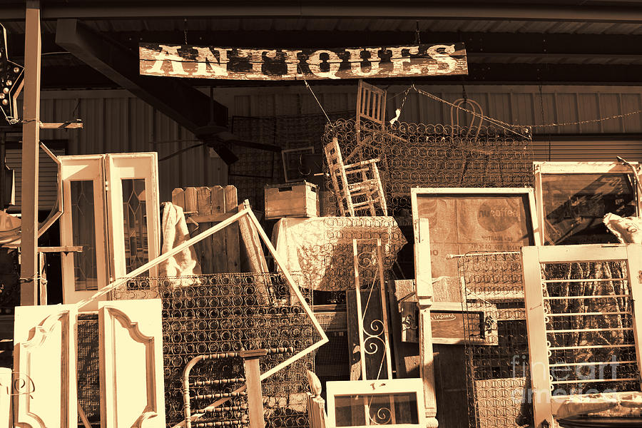 Vintage Photograph - Antiques by Audreen Gieger