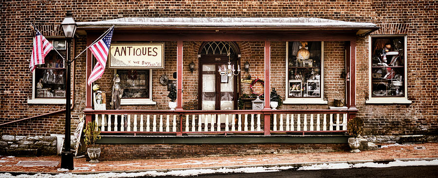 Antiques Bought and Sold Photograph by Heather Applegate
