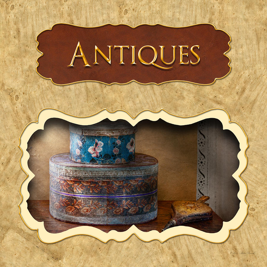 Antiques button Photograph by Mike Savad