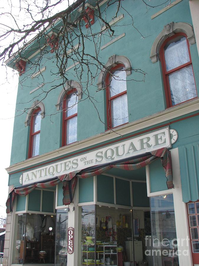 Antiques on the Square Photograph by Michael Krek