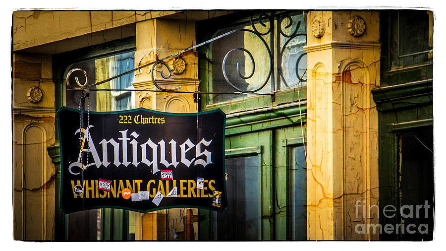 New Orleans Photograph - Antiques by Perry Webster