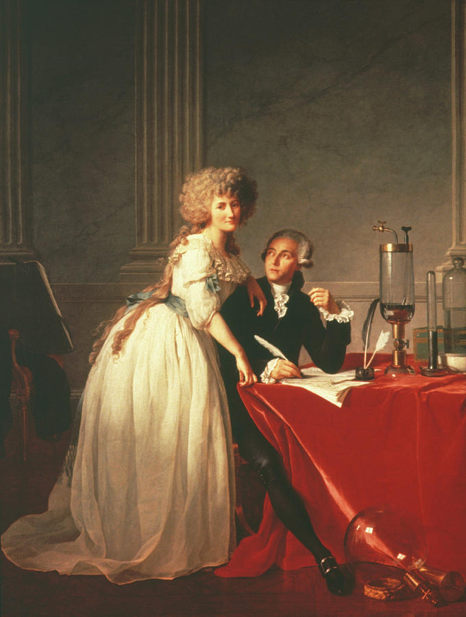 Antoine Laurent Lavoisier (1743-1794) Painting by Granger