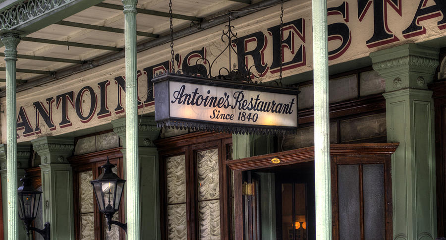 Antoines Restaurant New Orleans Photograph by Greg and Chrystal Mimbs