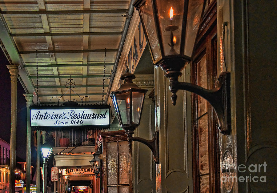 Antoines Restaurant New Orleans Photograph by Kathleen K Parker