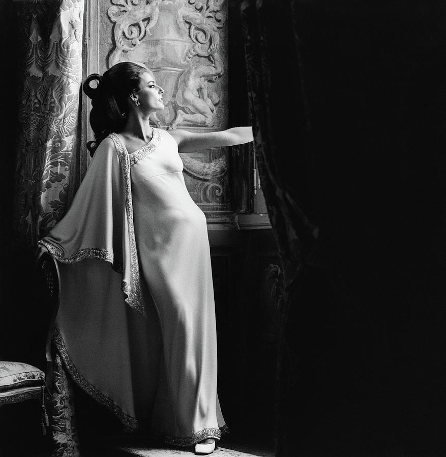 Antonella Agnelli In The Palazzo Doria In Rome Photograph by Henry Clarke