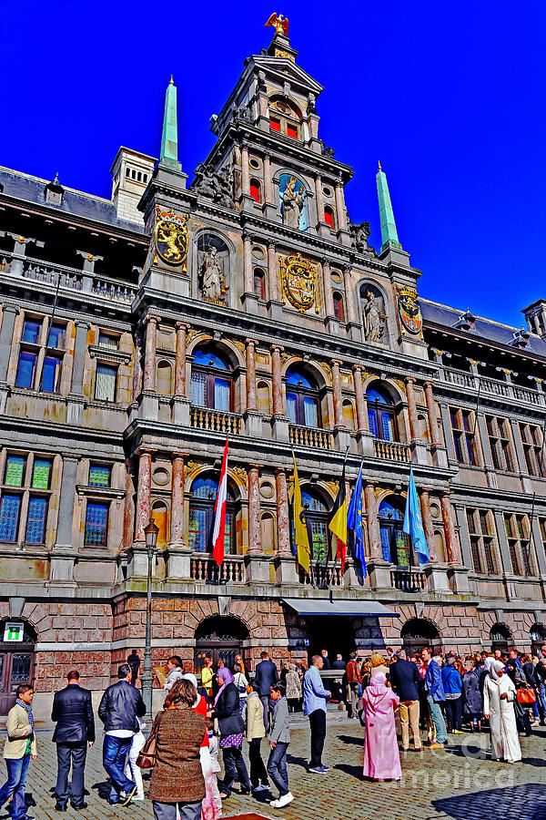 Antwerps City Hall Photograph by Elvis Vaughn