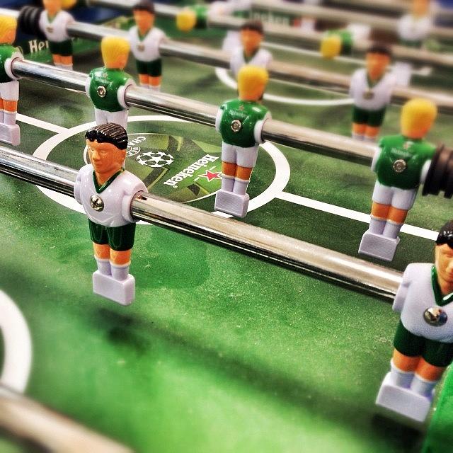 Football Photograph - Anyone For A Game Of Foosball? (also by Tiffany Anthony