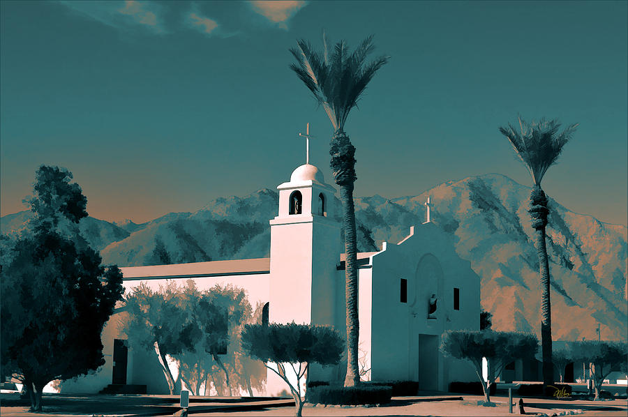 Nature Photograph - Anza Borrego Desert Church by Douglas MooreZart