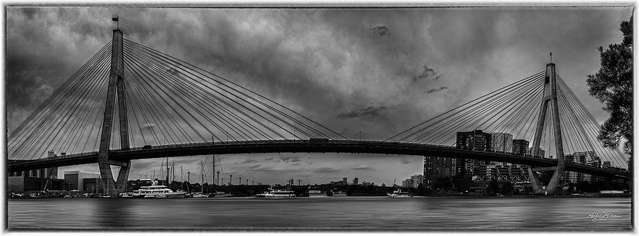 Anzac Bridge Photograph by Andrew Dickman