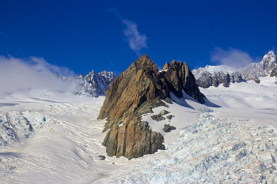 Mountain Photograph - Aoraki Mount Cook by Venetia Featherstone-Witty