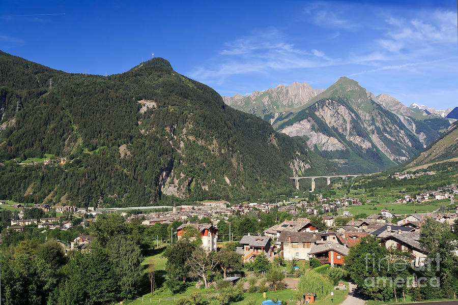 Aosta valley - Morgex Photograph by Antonio Scarpi