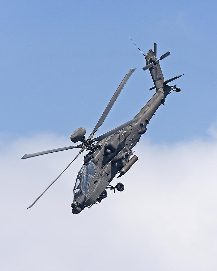 Apache Attack Helicopter Photograph by Paul Scoullar