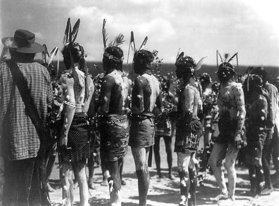 Apache Ceremony, C1905 Photograph by Granger