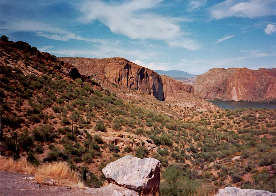 Apache Lake Arizona Photograph