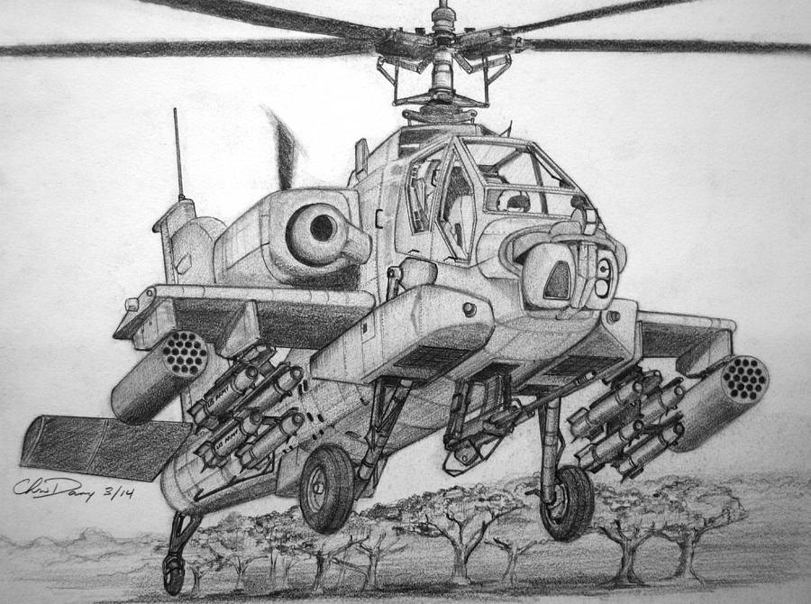 US Army Concept Scout Helicopter - Chris H. Dang - Drawings & Illustration,  Vehicles & Transportation, Aviation, Helicopters - ArtPal