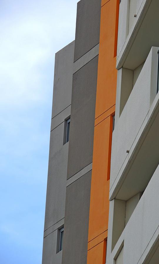 Apartment Block Abstract Photograph by Denise Clark
