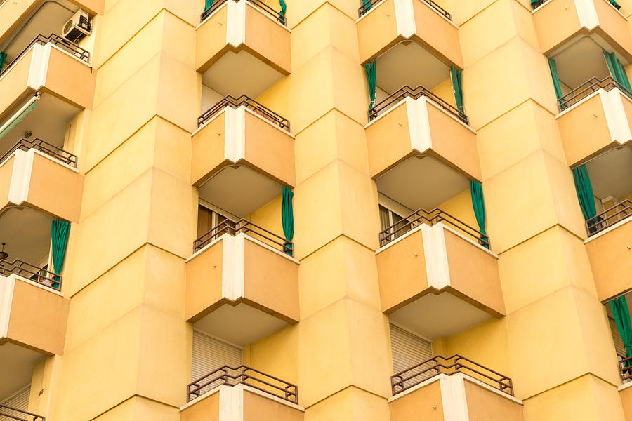 Barcelona Photograph - Apartment building in Barcelona Spain by Marek Poplawski