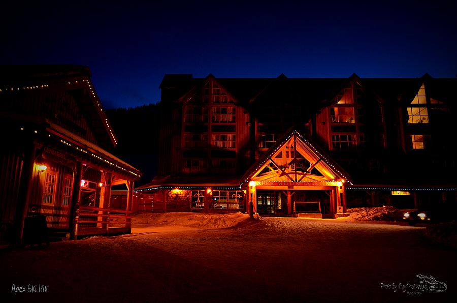 Apex Mountain Ski Village Photograph by Guy Hoffman