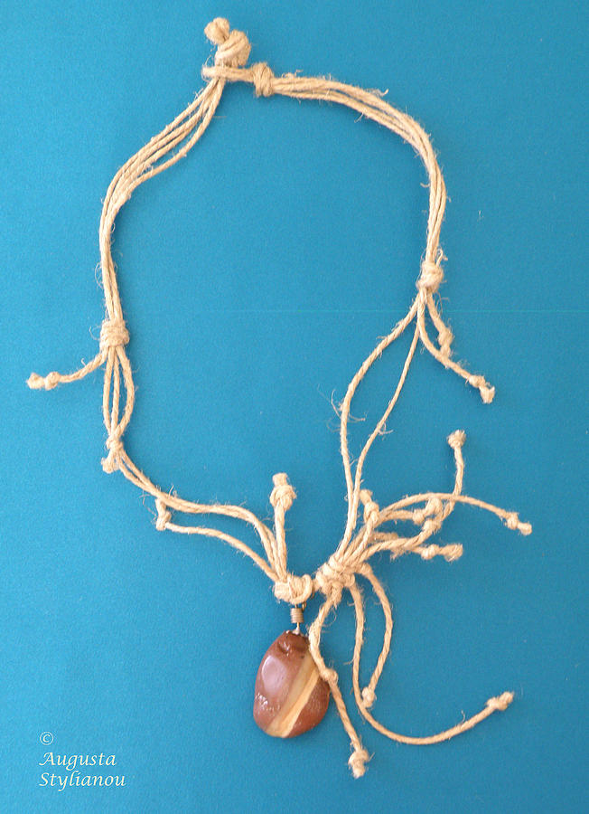 Pebble Jewelry - Aphrodite Pandemos Necklace by Augusta Stylianou