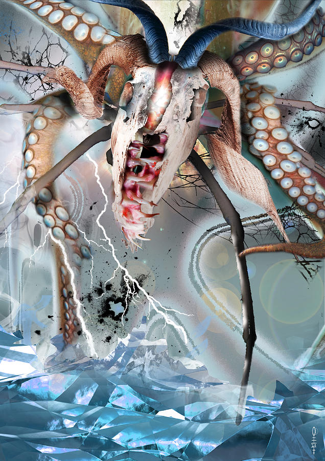 Fantasy Digital Art - apocalypse II by Dray Van Beeck