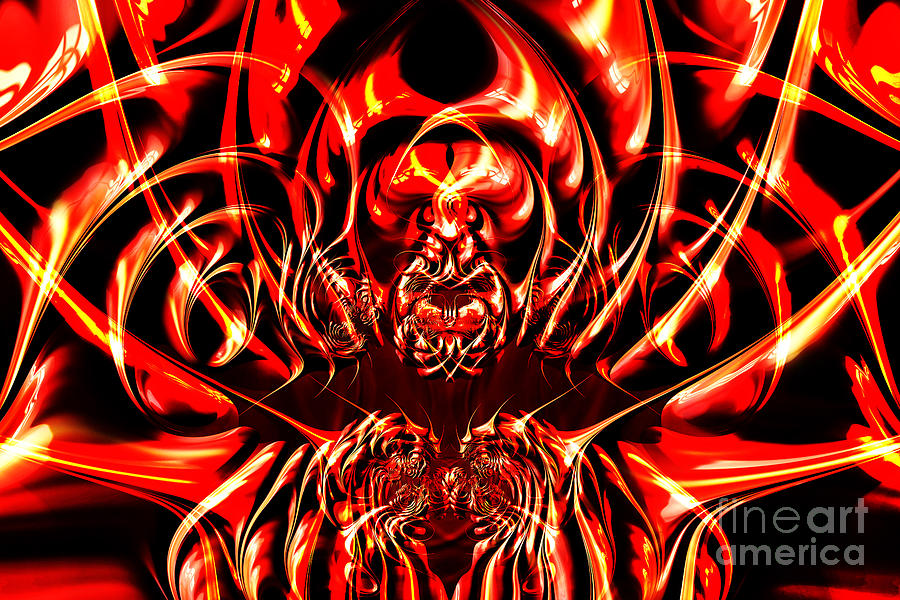 Abstract Digital Art - Apocalypse by Steve Purnell