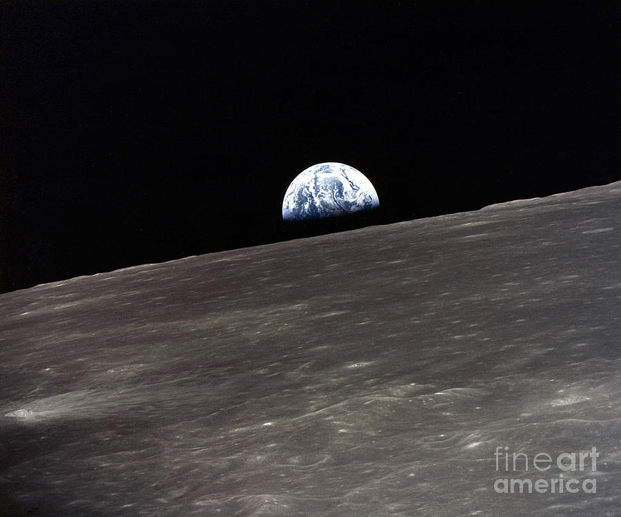 Apollo 10 Earthrise 1969 Photograph by Granger