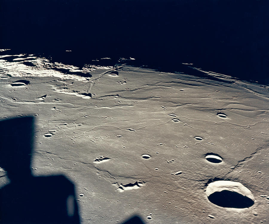 Space Photograph - Apollo 11 Landing Site 2 by Underwood Archives