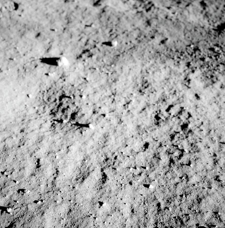 Apollo 11 Lunar Surface Photograph by Nasa