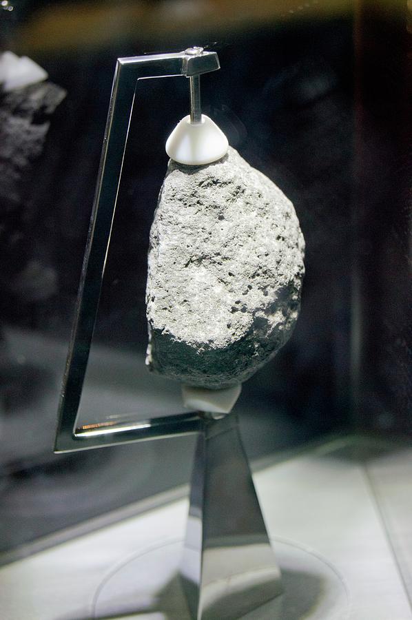 Space Photograph - Apollo 11 Moon Rock. by Mark Williamson