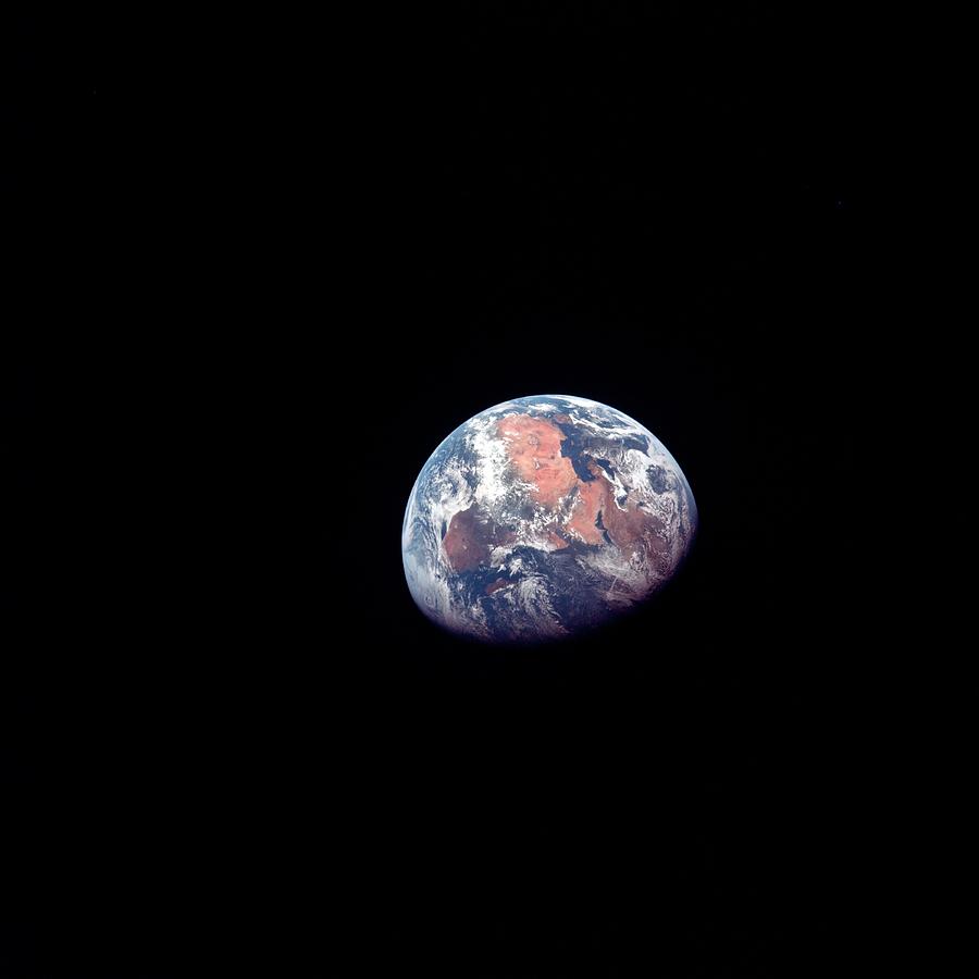 Apollo 11 Photo Of Earth Photograph by Nasa/science Photo Library