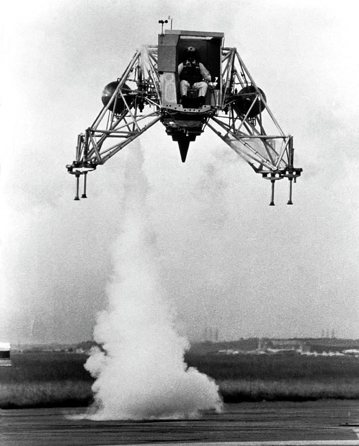 Apollo 12 Lunar Landing Training Vehicle Photograph by Nasa/science Photo Library